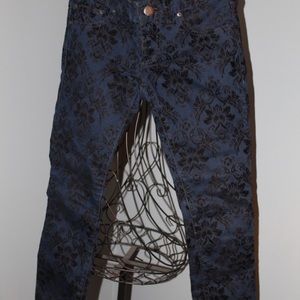 Free People velvet jeans